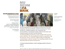 Tablet Screenshot of museumsfabrik.ch